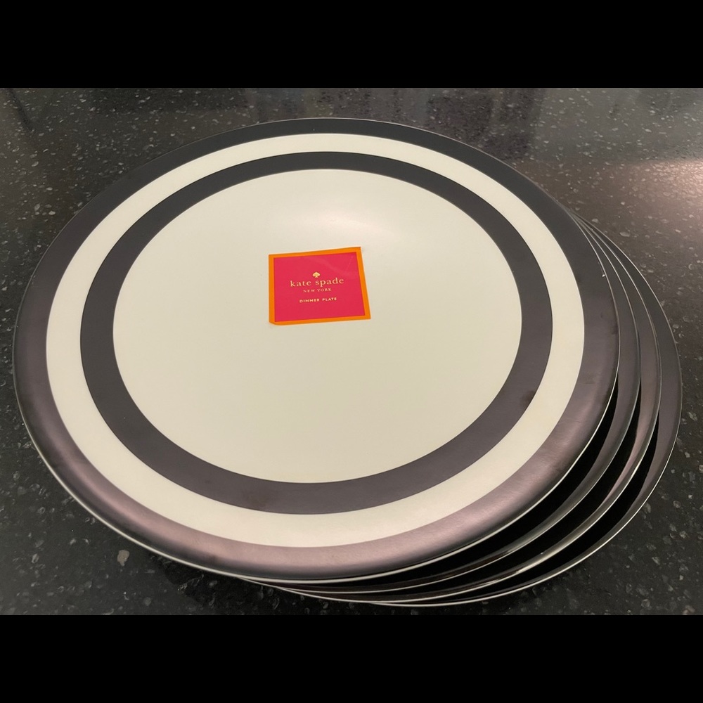 Kate Spade Raise A Glass Melamine Plates